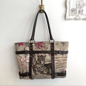 SALVATORE FERRAGOMO LE Jungle Tote Like New 🦄